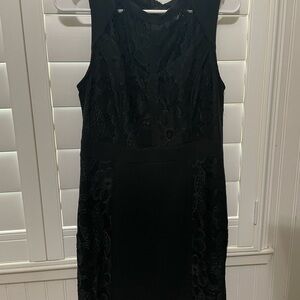 Elegant Black Lace Dress